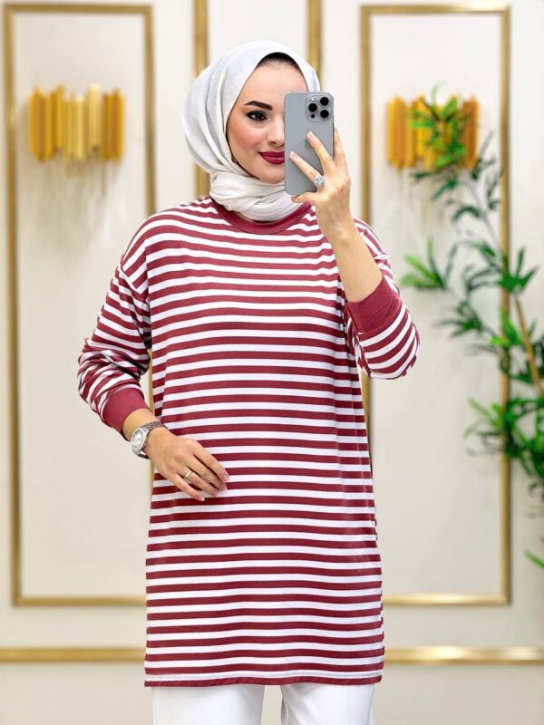 çizgili tunik